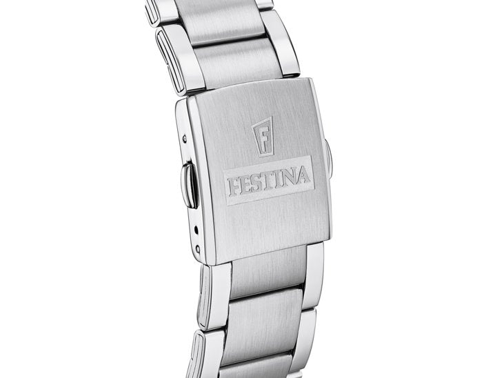 Festina | Homme | Quartz | Chrono | Acier Inoxydable | Vert | ø43.5mm | F20343/B