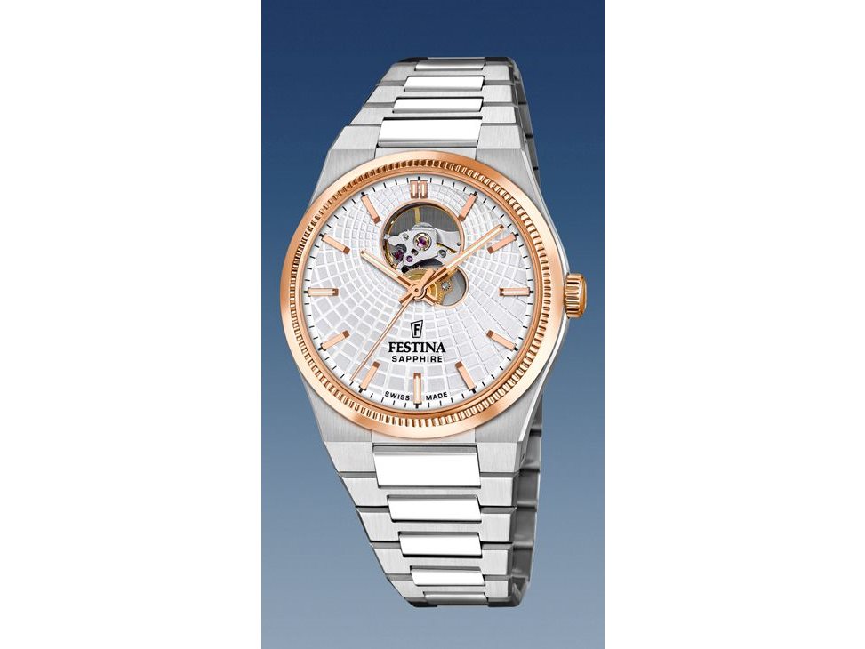 Festina | Homme | Swiss Made | Automatique | Acier Inoxydable | ø40mm | F20061/1