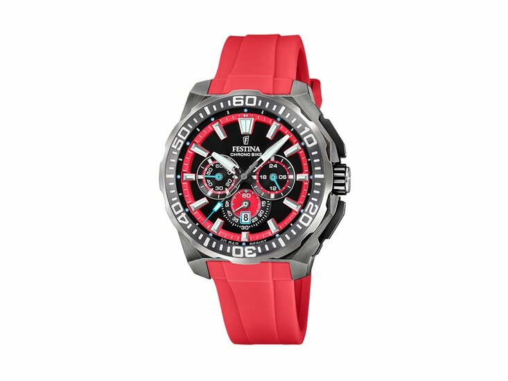 Festina | Homme | Quartz | Chrono Bike | Silicone Rouge | øF20725/5