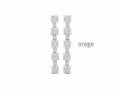 Orage | Boucles d'Oreilles | Argent | Oxyde de Zirconium | BB024