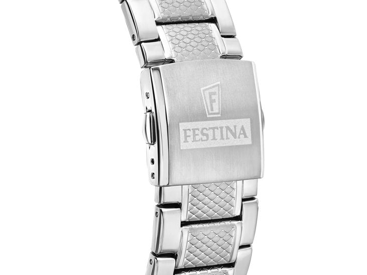 Festina | Homme | Quartz | Chrono | Acier Inoxydable | 44.5mm  | F20668/6