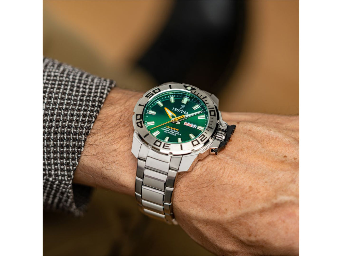 Festina | Homme | Quartz | Coffret | Vert | Edition Spéciale | 45mm | F20665/2