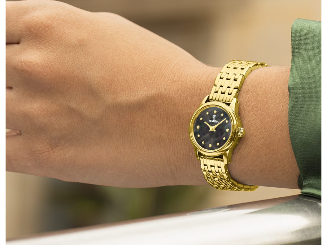 Festina | Femme | Quartz | Mademoiselle | Doré | 23mm | F20750/6