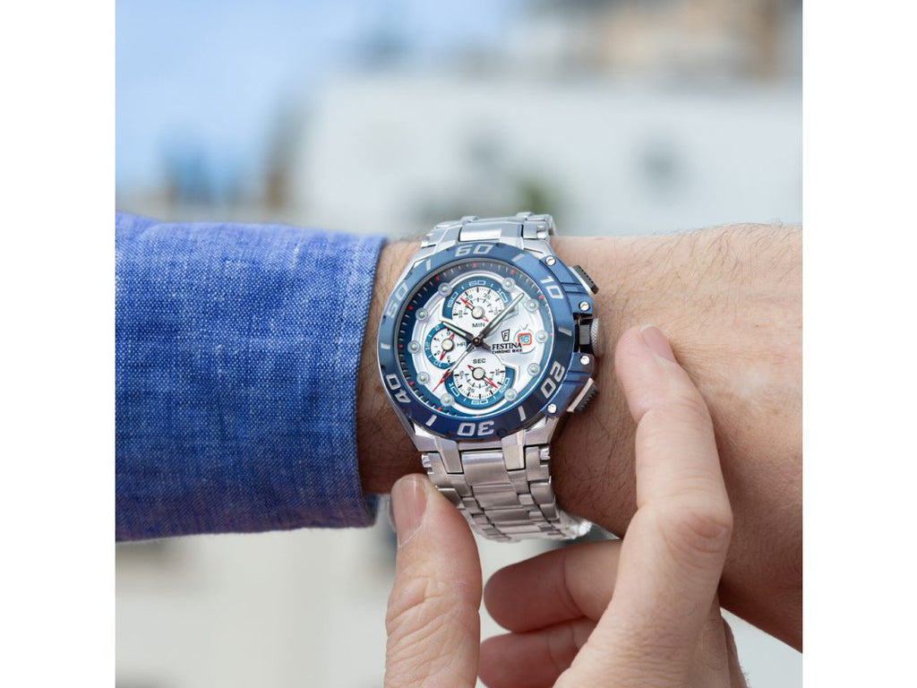 Festina | Homme | Quartz | Chrono Bike | Acier Inoxydable | 46mm | F20754/1