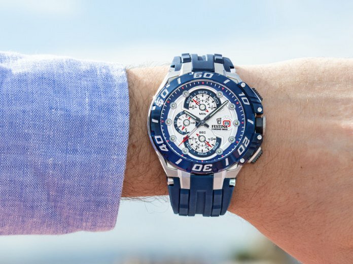 Festina | Homme | Quartz | chrono Bike | Silicone Bleu | 46mm | F20755/1