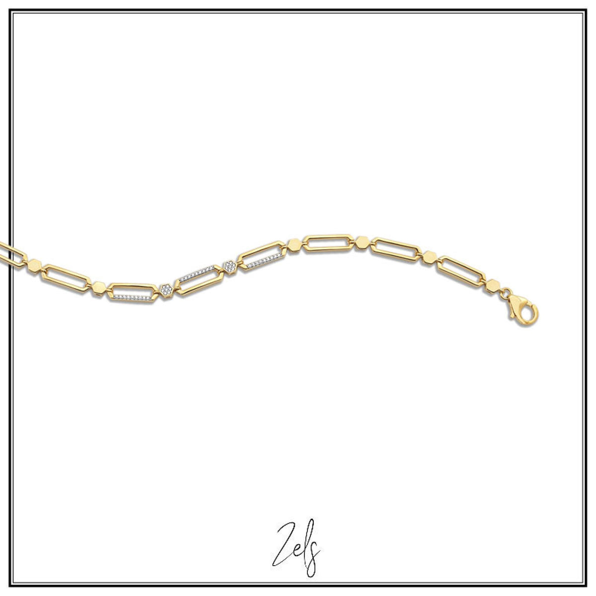 Bracelet Zels Jewels 56167 (femme) en or jaune