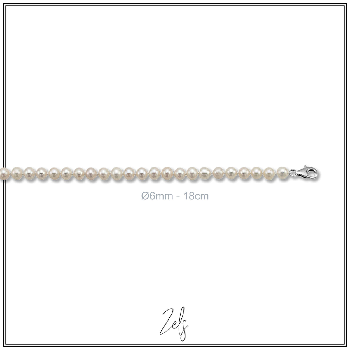 Bracelet Zels Jewels 46202 (femme) blanc