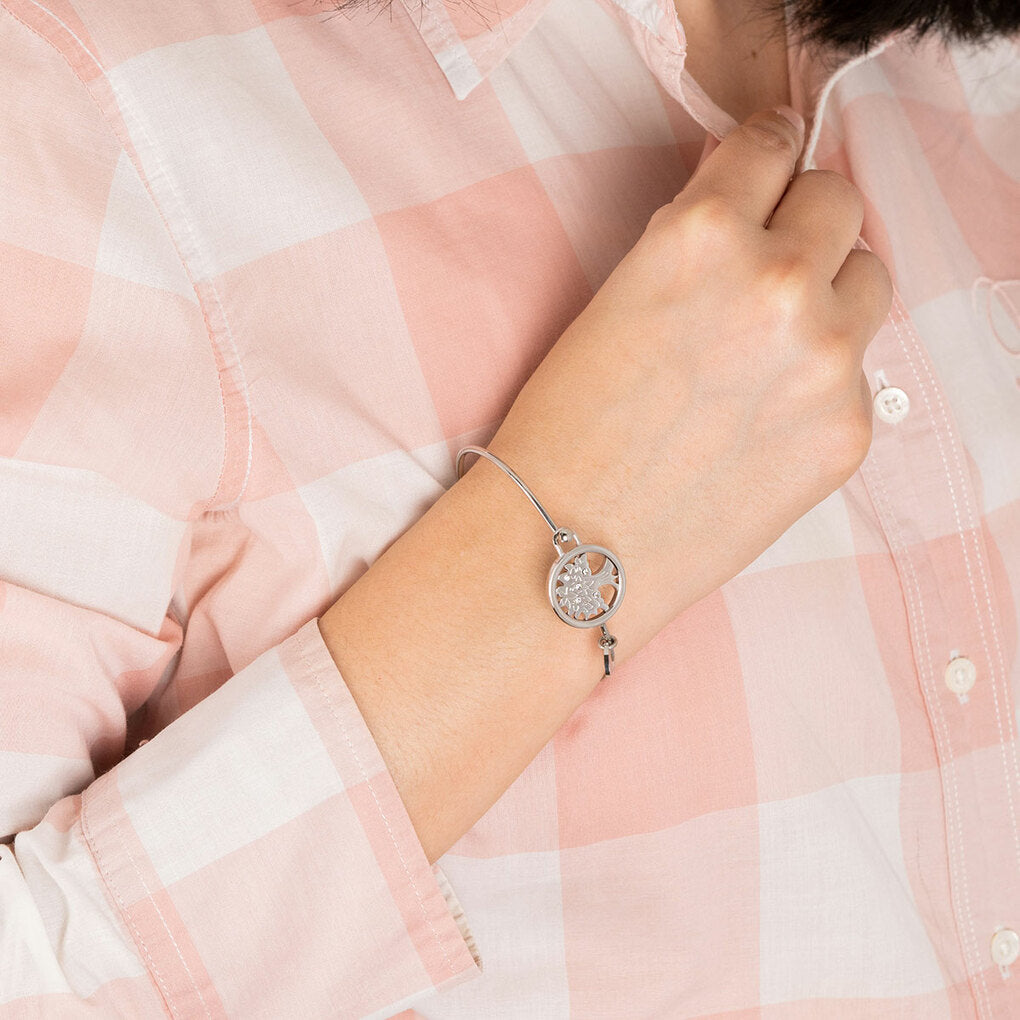 Bracelet arbre de vie Lotus Style LS2014-2/3 acier inoxydable femme