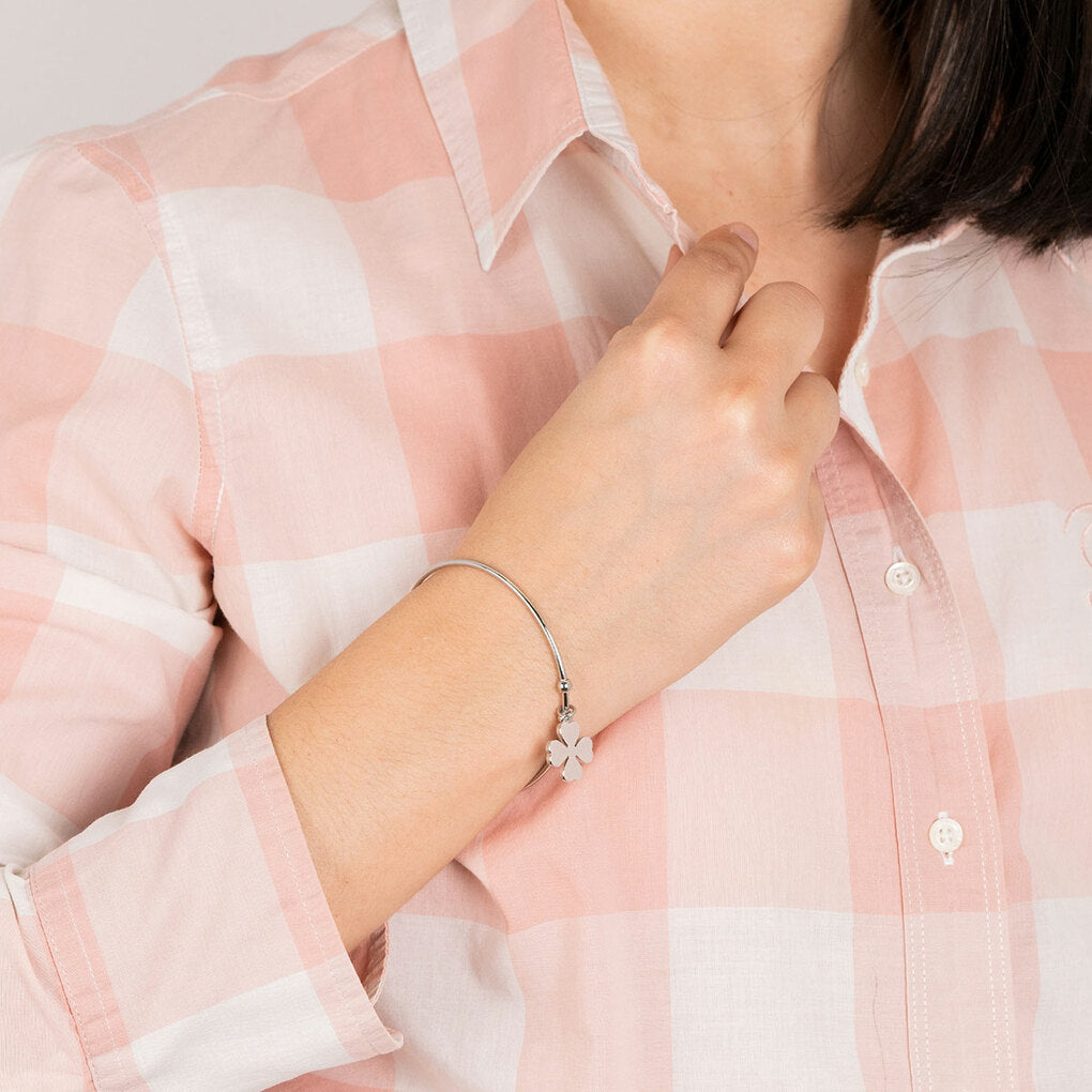 Bracelet trèfle Lotus Style LS2015-2/1 acier inoxydable femme