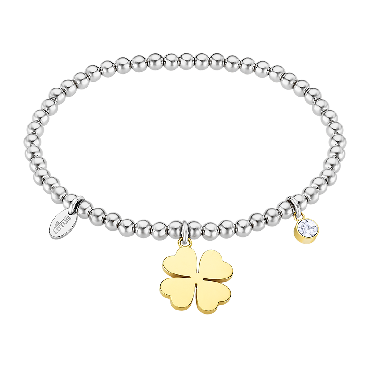 Bracelet trèfle Lotus Style Millennial LS2171-2/1 acier femme