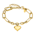 Bracelet coeur Lotus Style Woman'S Heart LS2334-2/2 acier inoxydable, femme