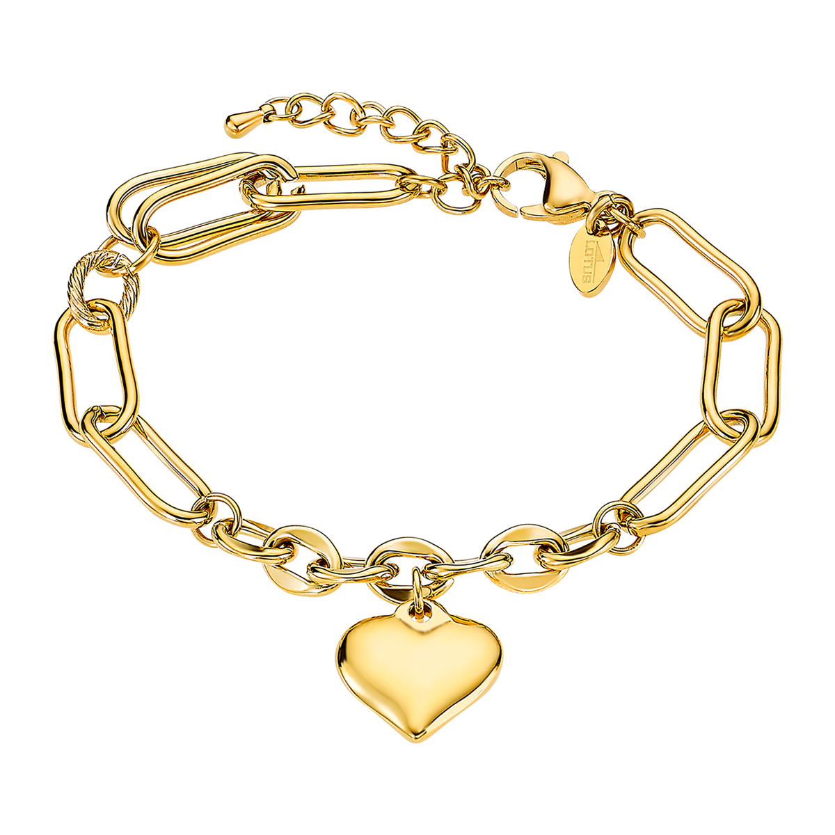 Bracelet coeur Lotus Style Woman'S Heart LS2334-2/2 acier inoxydable, femme