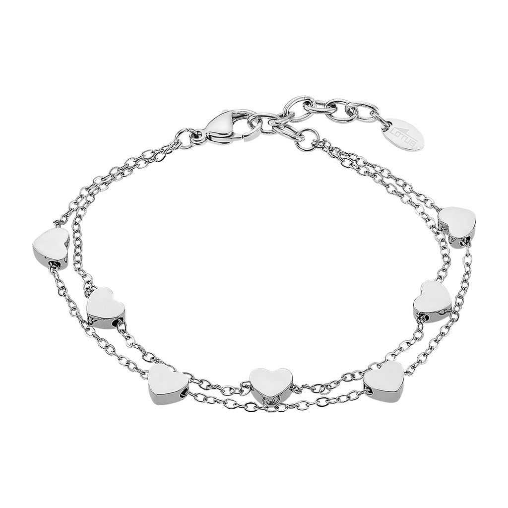 Bracelet coeur Lotus Style LS2560-2/1 acier inoxydable, femme